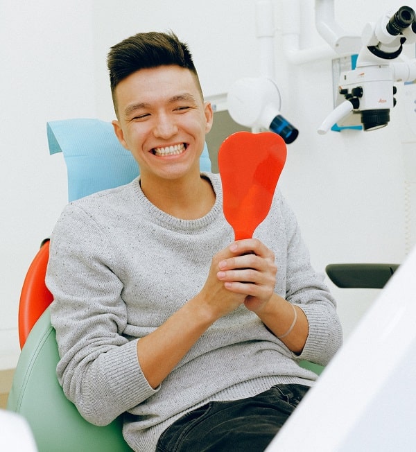 Smiling Dental Patient