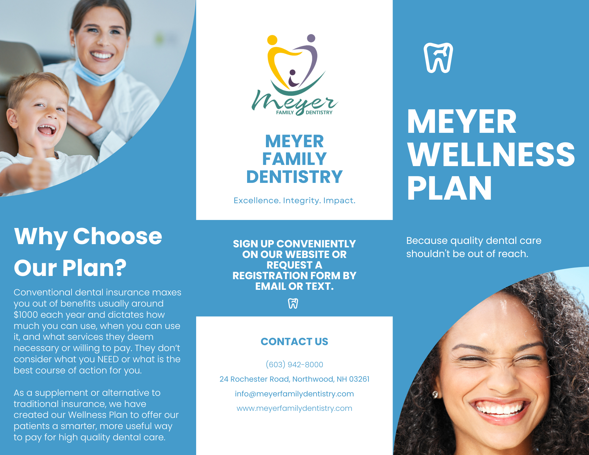 Meyer Family Dentistry Wellness Plan